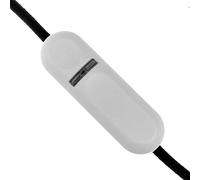Creative-Cables Dimmer infracavo a pulsante - (Bianco, 97x30,5x28,5 mm) - Per LED e lampadine tradizionali - Con certificazione CE-ENEC03
