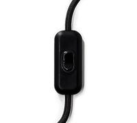 Creative-Cables Interruttore bipolare infracavo - (Nero, 60 x 25 x 15 mm) - Morsetti a vite - Per cavi 2x0,75 mm²