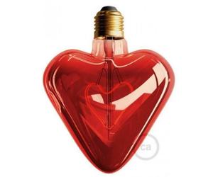CREATIVE-CABLES ITALIA LAMPADINA LED CUORE ROSSO 5W E27 2000K DL700183.0DA
