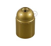 creative cables Kit portalampada E27 in bakelite - Oro