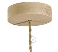 creative cables - Kit rosone in Legno - Neutro
