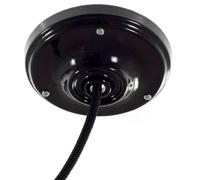 creative cables - Kit rosone in Porcellana - Nero