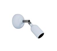 creative cables - Lampada Fermaluce in silicone con snodo - Senza lampadina, Blu carta da zucchero