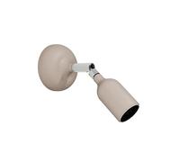 creative cables - Lampada Fermaluce in silicone con snodo - Senza lampadina, Desert Brown