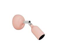 creative cables - Lampada Fermaluce in silicone con snodo - Senza lampadina, Salmone