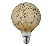 creative cables Lampadina LED Milleluci Dorata Globo G125 2W 40Lm E27 2000K