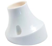 creative cables Portalampada 45° E27 a Parete o soffitto in termoplastica - Bianco