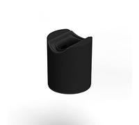 Creative Cables - Portalampada esse14 con attacco S14d - IP44 da parete o soffitto - Nero