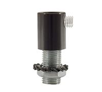 Serracavo cilindrico Creative-Cables in metallo 2pezzi-nero perla-SERM1BRX2