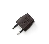 Creative-Cables Spina Europea Creative Plug 2 poli 10A - (Effetto wengé) - Tensione 250V - Corrente 10A - Per cavi 2x0,75 mm²