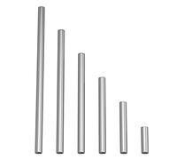 creative cables - Tubo di estensione in metallo per lampade a sospensione o da tavolo - 15 cm, Cromo