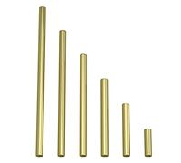 creative cables - Tubo di estensione in metallo per lampade a sospensione o da tavolo - 10 cm, Ottone