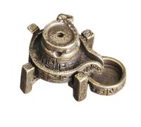 Creative Censore In Pietra Forma Mulino Portaincensi Ottone Mini