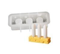 Creative Cheese Designs - Stampi in silicone robusto accessorio portatile per gli appassionati di artigianato per progetti di decorazione della casa stampo per la decorazione della casa