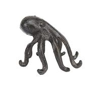 Creative Co-Op Statuetta decorativa, 100% ghisa, marrone