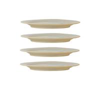 Creative Collection Green Stoneware Hadden set di 4 piatti, 21 cm