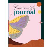 Creative colorful journal: Premium Colour Lines Ruled Notebook - Vibrant & Inspiring Writing Space for Ideas, Notes, and Creativity | 122 Pages | Large 8.5 x 11 in