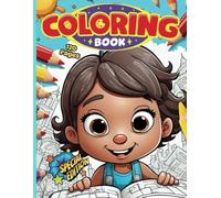 Creative Coloring Book for Kids - 70 Fun Pages of Animals, Patterns & Shapes for Learning and Relaxation