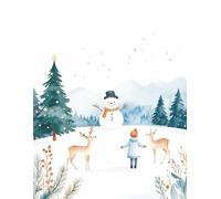 Creative Coloring Fun for Children - Winter Christmas Time: A World of Imagination (Winter Edition) - Coloring Book