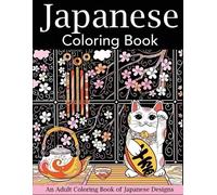 Creative Coloring Japanese Coloring Book (Tascabile) Japan Coloring Book