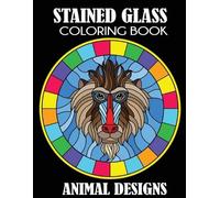 Creative Coloring Press Stained Glass Coloring Book (Tascabile)