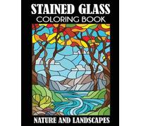 Creative Coloring Stained Glass Coloring Book (Tascabile)