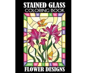 Creative Coloring Stained Glass Coloring Book (Tascabile)
