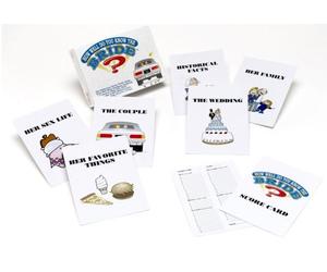Creative Conceptions BCJCG, How Well Do You Know The Bride, Gioco da Tavolo [Lingua Inglese]