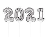 Creative Converting 2021 - Topper per torta a palloncino, 8,9 x 22,9 cm, multicolore