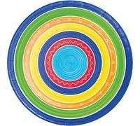 Creative Converting 343233 - Piatti di carta estivi, 9", multicolore