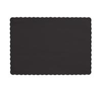 creative Converting 50 count touch of color Paper Placemats, in velluto nero