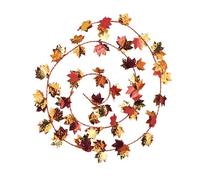Creative Converting 60162 Foglie Filo Ghirlanda, Alluminio