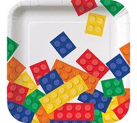 creative Converting 8-count Square Paper lunch Plates, 17,8 cm