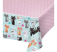 Creative Convertting Tovaglia plastica 137 x 259 cm Gatti - PurrFect Party