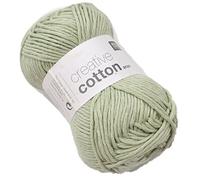 Creative Cotton Aran - Filato in cotone da 50 g, per uncinetto, gomitolo da 85 m