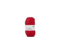 Creative Cotton Aran - Filato in cotone da 50 g, per uncinetto, gomitolo da 85 m Fb. 05 rot