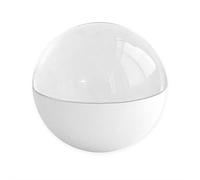 Creative Crystal Ball - Lettore video 3D elettronico in vetro con supporto MP4/JPG, 4 GB di memoria e volume regolabile, ideale per regali, ricordi di viaggio e momenti familiari (bianco)