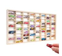 Creative Deco Bacheca da Parete Portaoggetti, Scaffale Orizzontale | Espositore 80 Vani Divisori Scomparti Regolabili | 78,8x40x4cm | Mensola, Vetrina Espositiva, Portagioie per Stoccaggio Decorazione