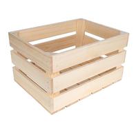 Creative Deco Cassetta in Legno Naturale, 40 x 30 x 23 cm