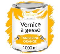 Creative Deco Chalk Paint Vernice a Gesso Arancione | 1L | Vernice per Legno
