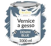 Creative Deco Chalk Paint Vernice a Gesso Blu | 1L | Vernice per Legno