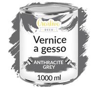 Creative Deco Chalk Paint Vernice a Gesso Grigio | 1L | Vernice per Legno