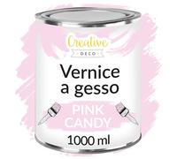 Creative Deco Chalk Paint Vernice a Gesso Rosa | 1L | Vernice per Legno