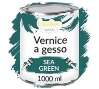 Creative Deco Chalk Paint Vernice a Gesso Verde | 1L | Vernice per Legno