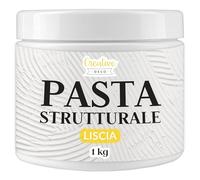 Creative Deco Pasta Strutturale Liscia 1kg Massa Bianca