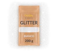 Creative Deco Polvere Glitter Bianca per Lavoretti, 200 g