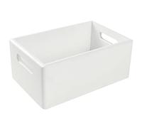 Creative Deco Scatola Bianca in Legno con Maniglie 30 x 20 x 13 cm