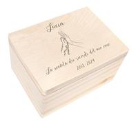 Creative Deco Scatola dei Ricordi Animali Domestici, Personalizzata Regalo - Animale | Personalizzato Scatole Legno per Bambini | Incisione Cassetta Portaoggetti, Portagiochi | per Ragazzo e Ragazza