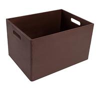 Creative Deco Scatola Marrone in Legno con Maniglie 40 x 30 x 24 cm