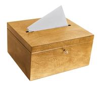 Creative Deco Scatola Porta Buste Matrimonio in Legno 29 x 25 x 15 cm
